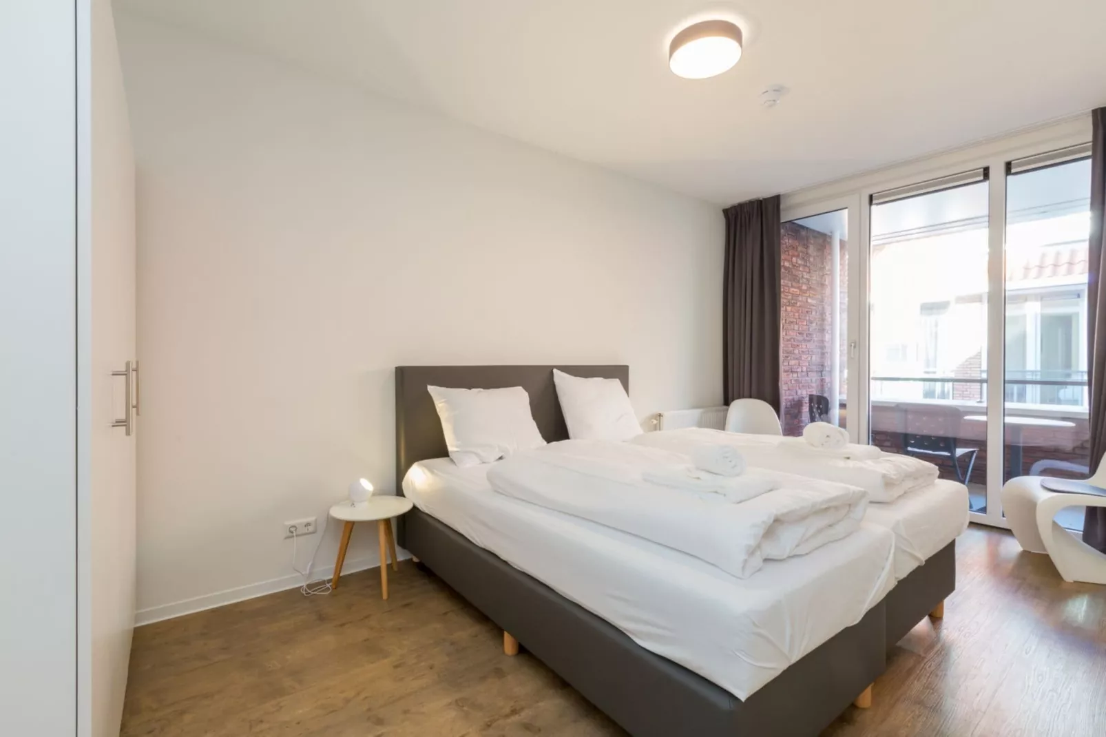 Aparthotel Zoutelande - Luxe 3-persoons comfort appartement-Bedroom
