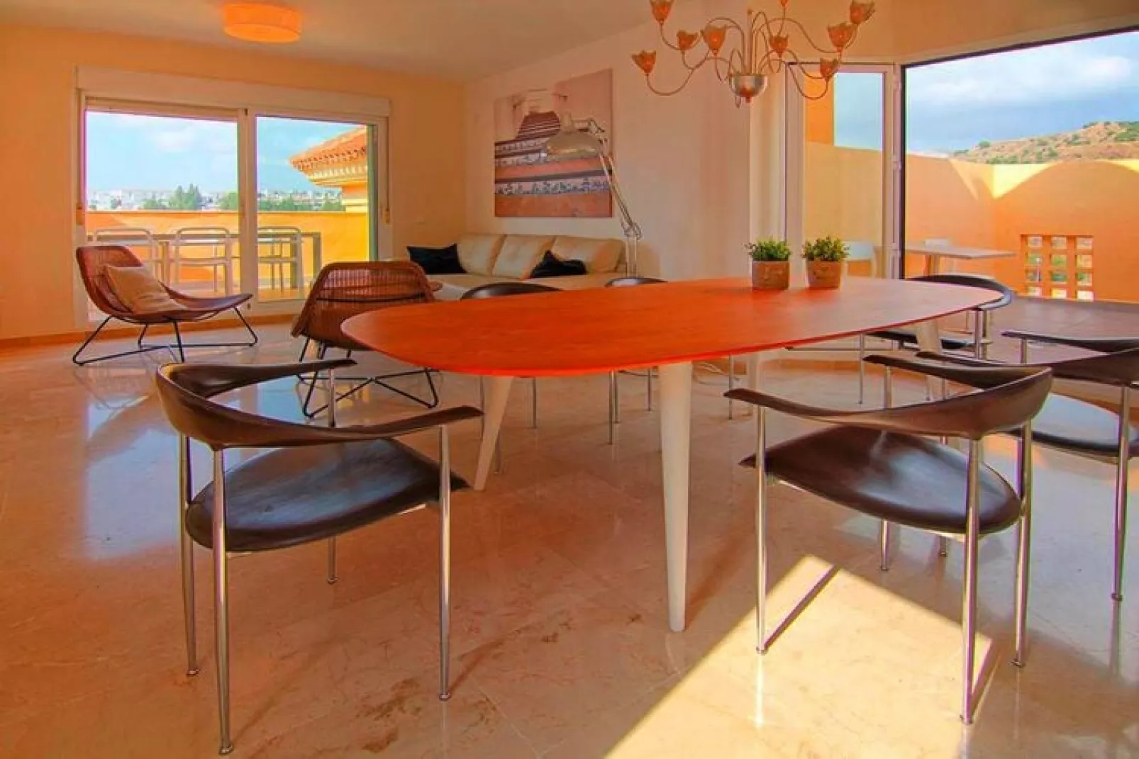 Antes Penthouse Mijas Costa - CT 100-Salon