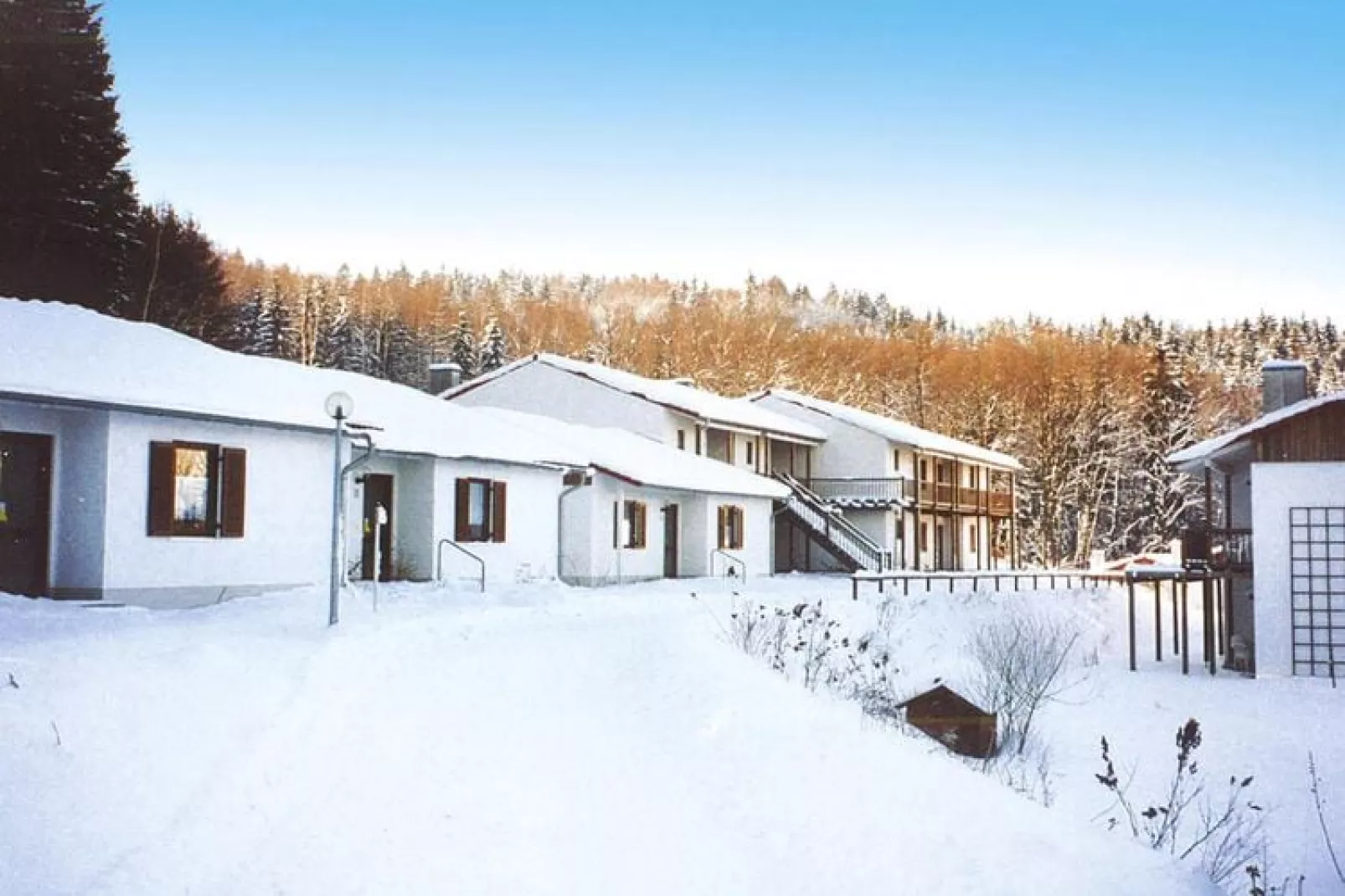 Ferienpark Falkenstein Typ A 48 qm-Exterior winter