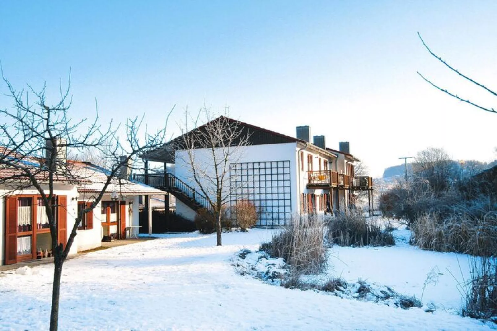 Ferienpark Falkenstein Typ A 48 qm-Exterior winter