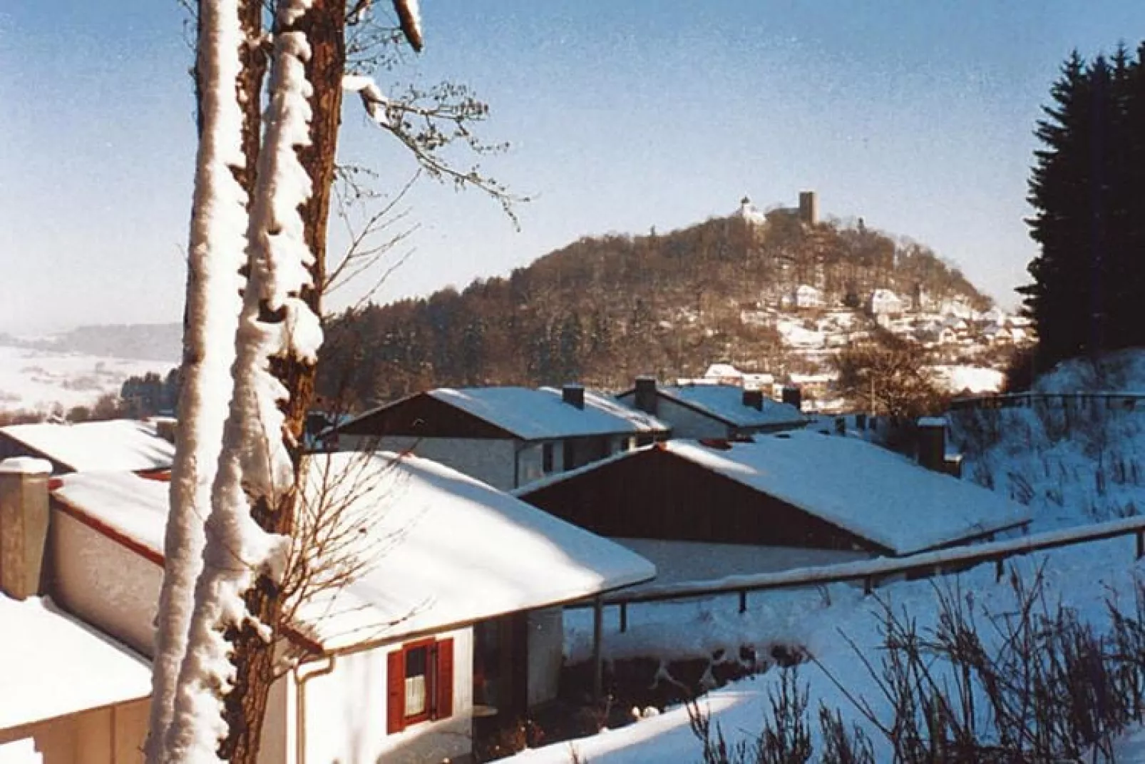 Ferienpark Falkenstein Typ A 48 qm-Exterior winter