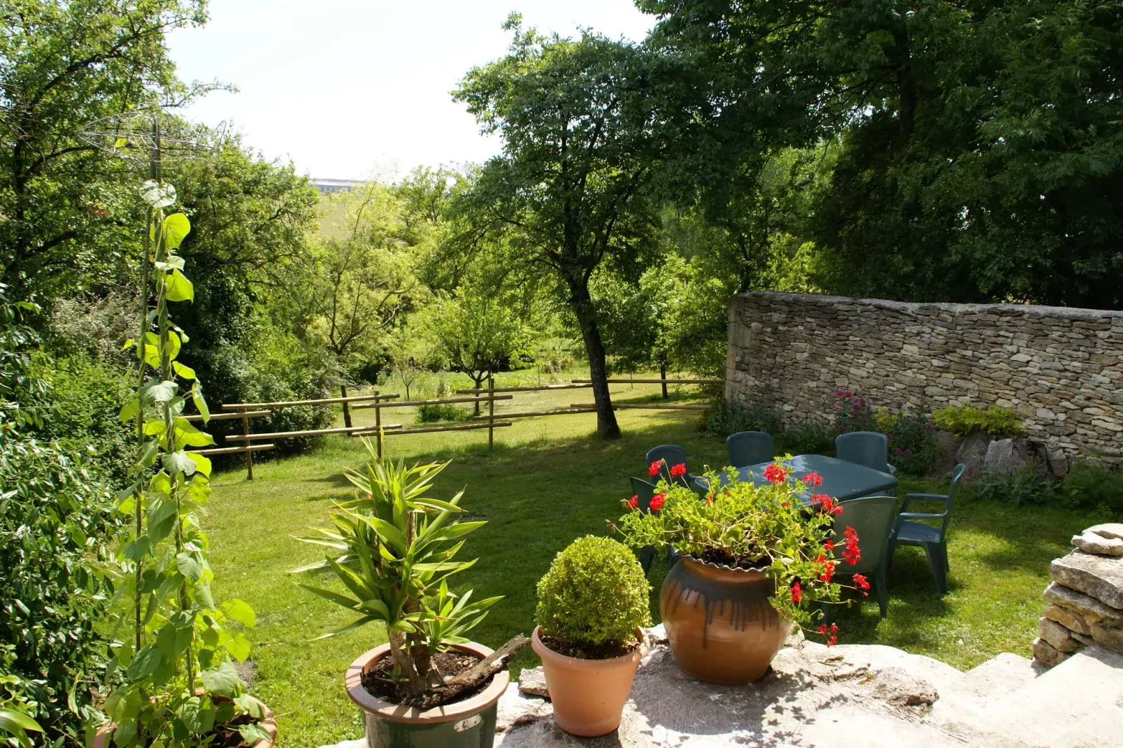 Maison de vacances - SEIGNEULLES-Jardin d'été