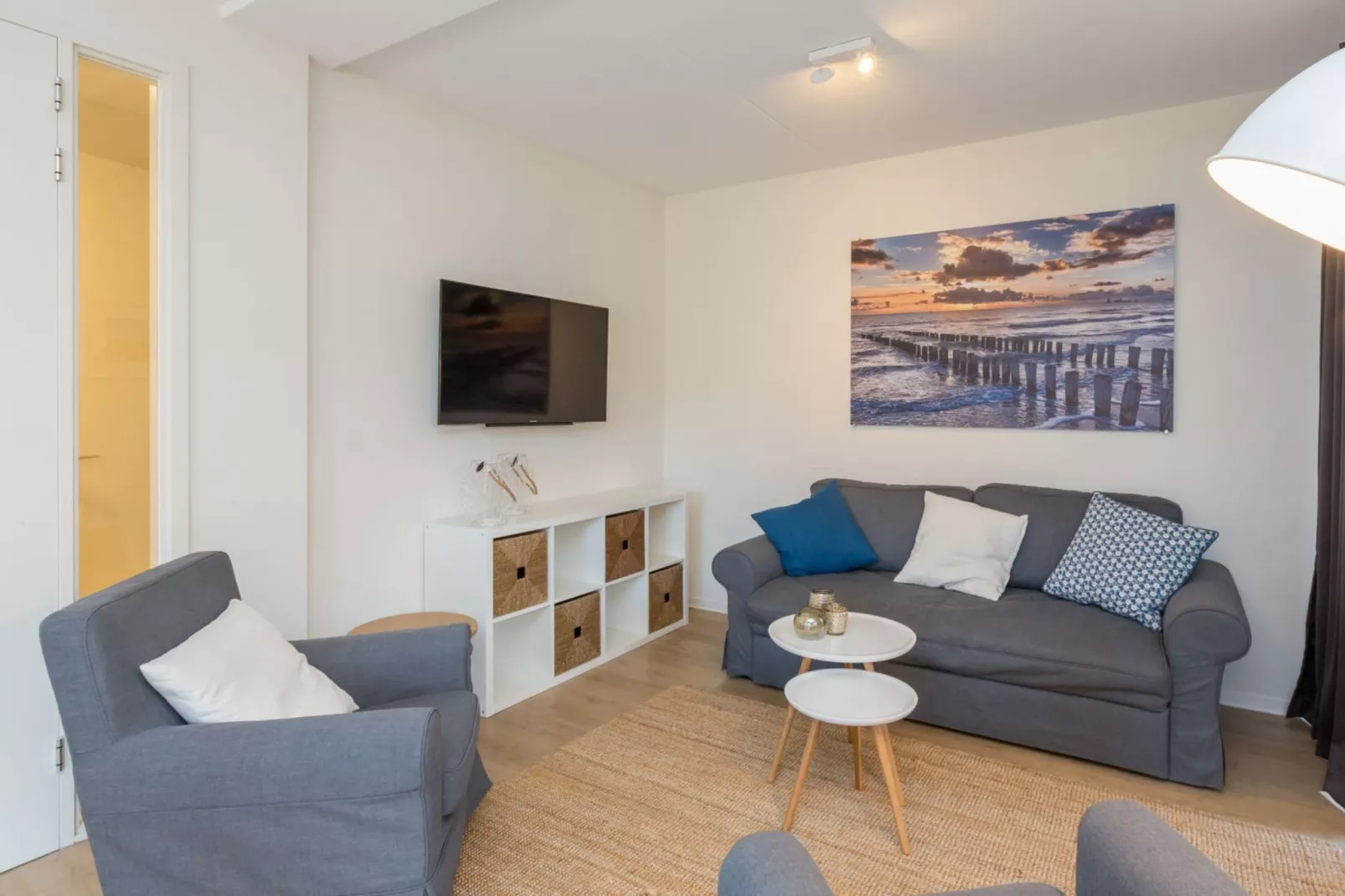 Aparthotel Zoutelande - 5 pers luxe appartement-Living room