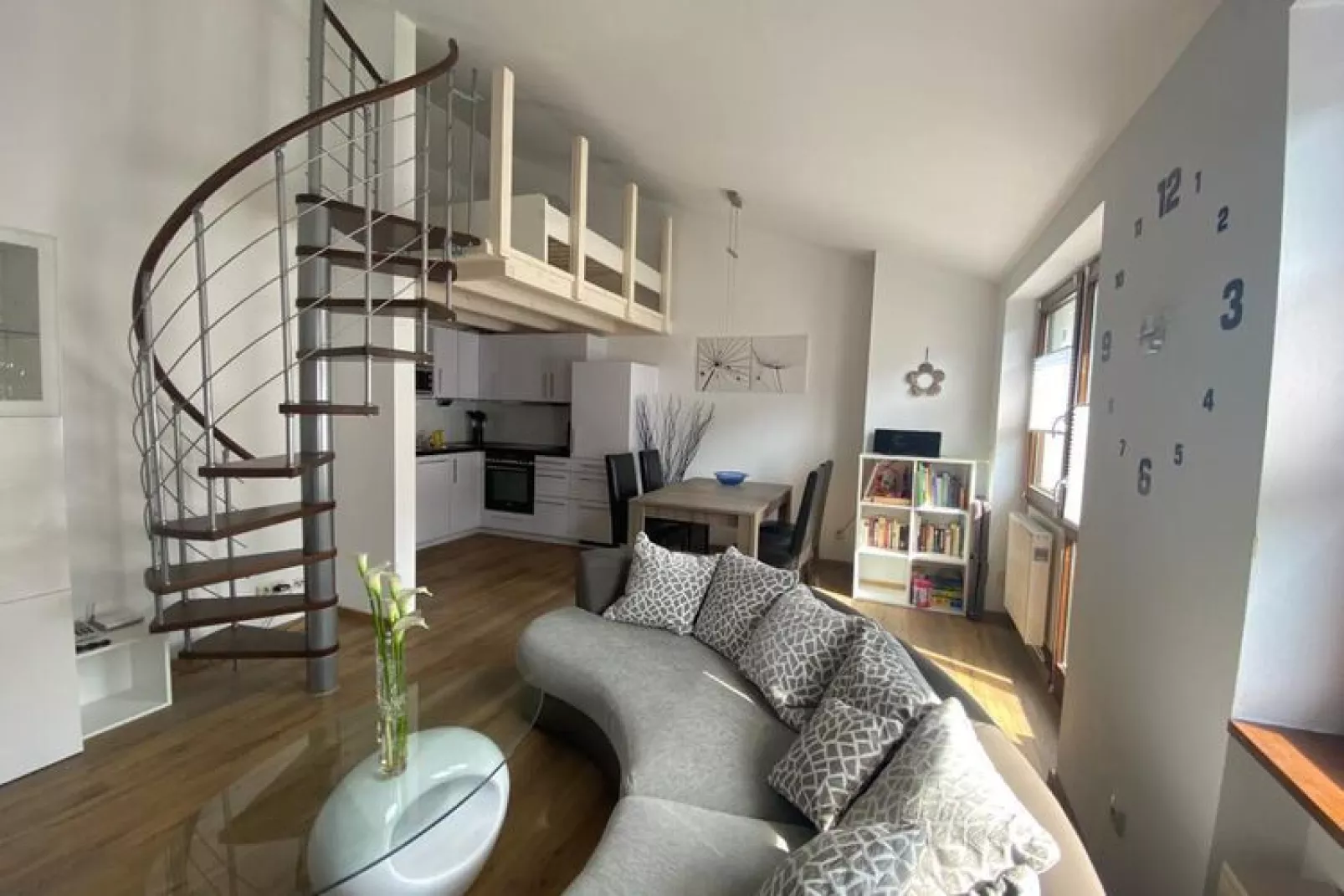 Ferienpark Falkenstein Typ A 48 qm-Living room