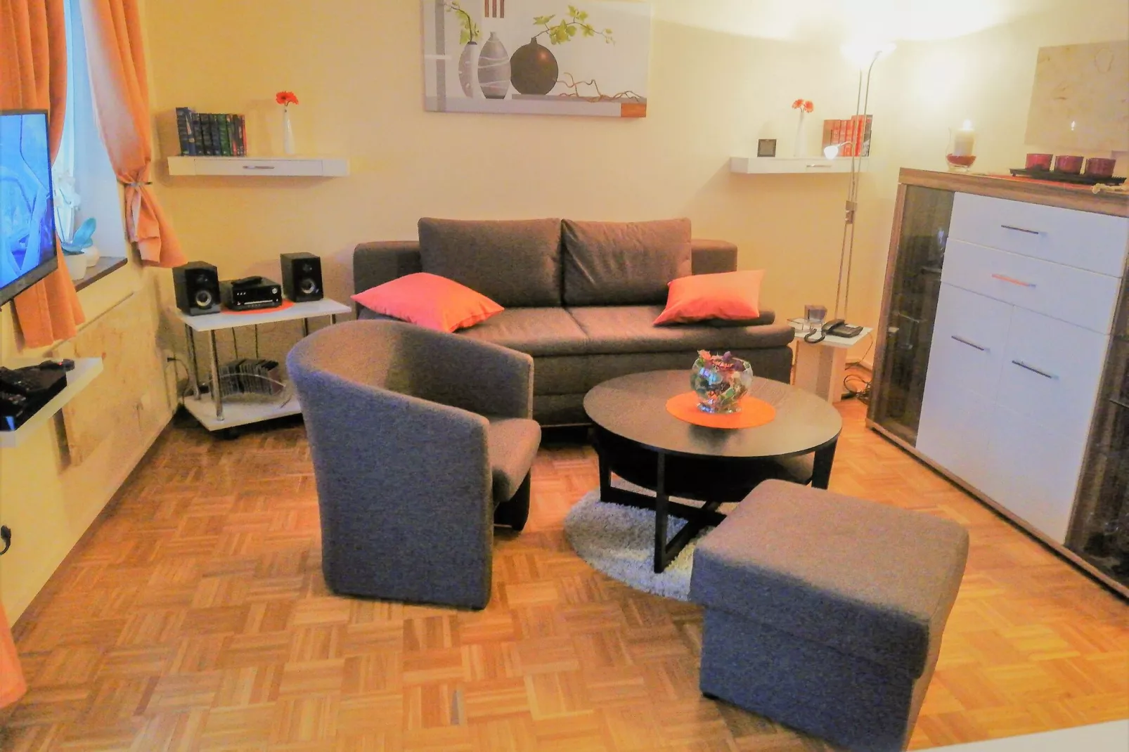 Ferienpark Falkenstein Typ A 48 qm-Living room