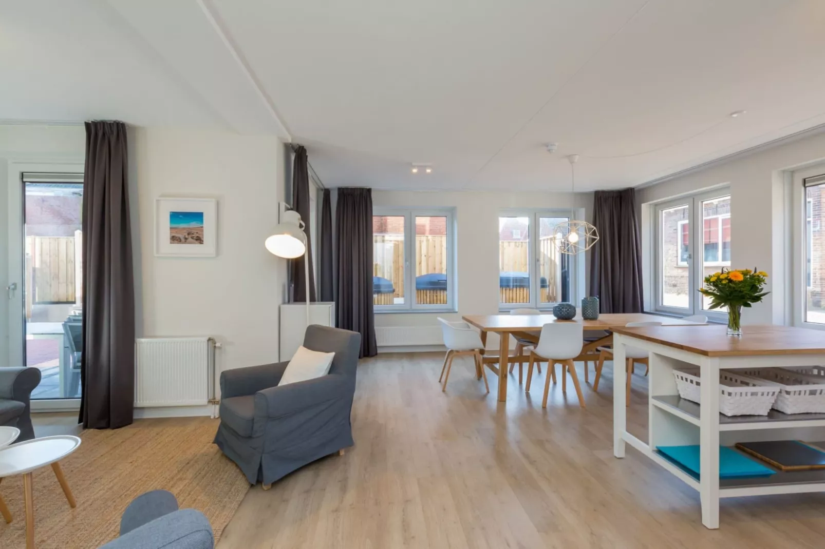Aparthotel Zoutelande - 5 pers luxe appartement-Living room