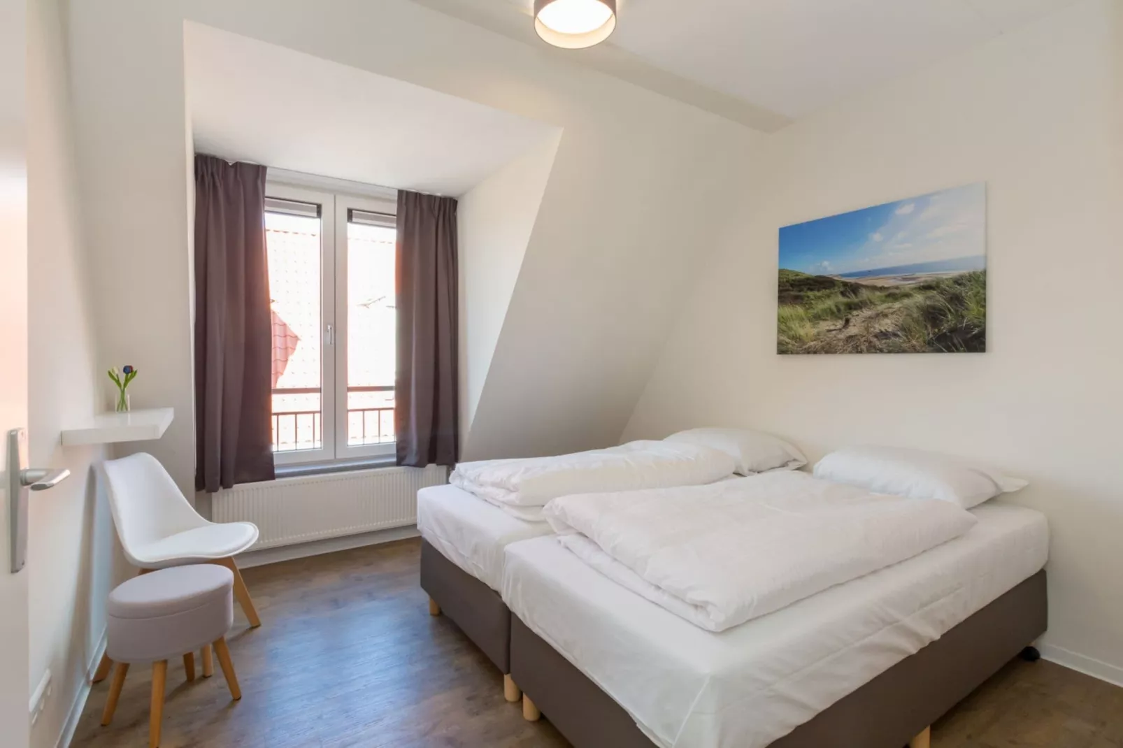 Aparthotel Zoutelande - 5 pers luxe appartement-Bedroom