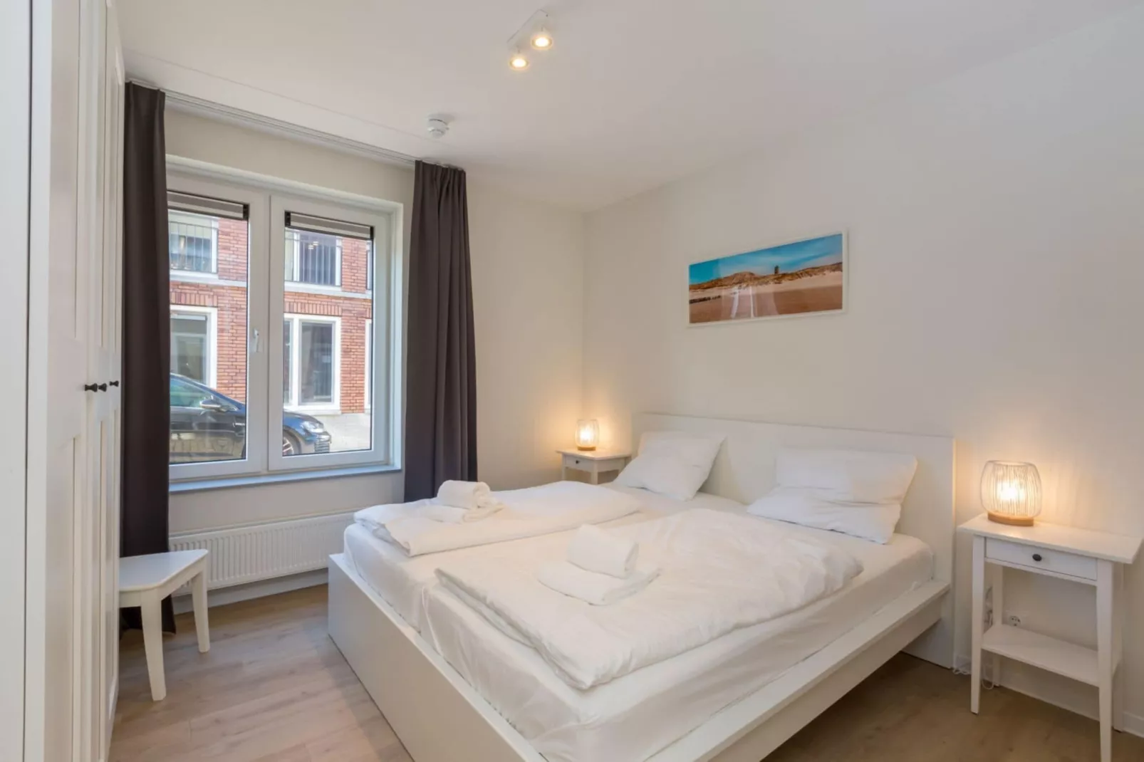 Aparthotel Zoutelande - 5 pers luxe appartement-Bedroom
