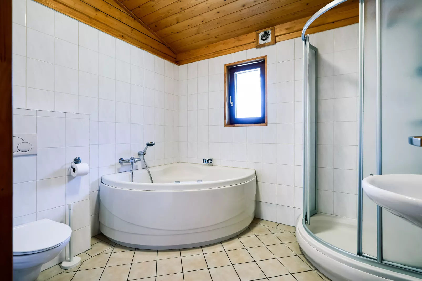 Finse Bungalow in Holten-Bathroom