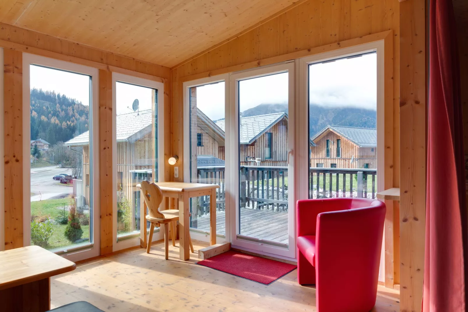 Chalet Sonnenschein-Living room