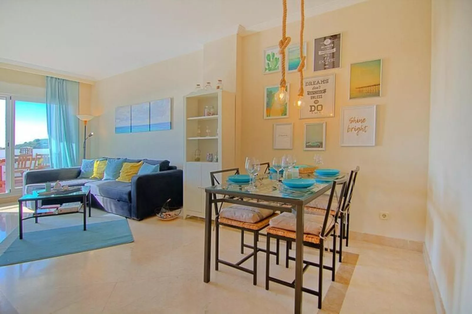 Apto Blue Bay - CT 108-Living room