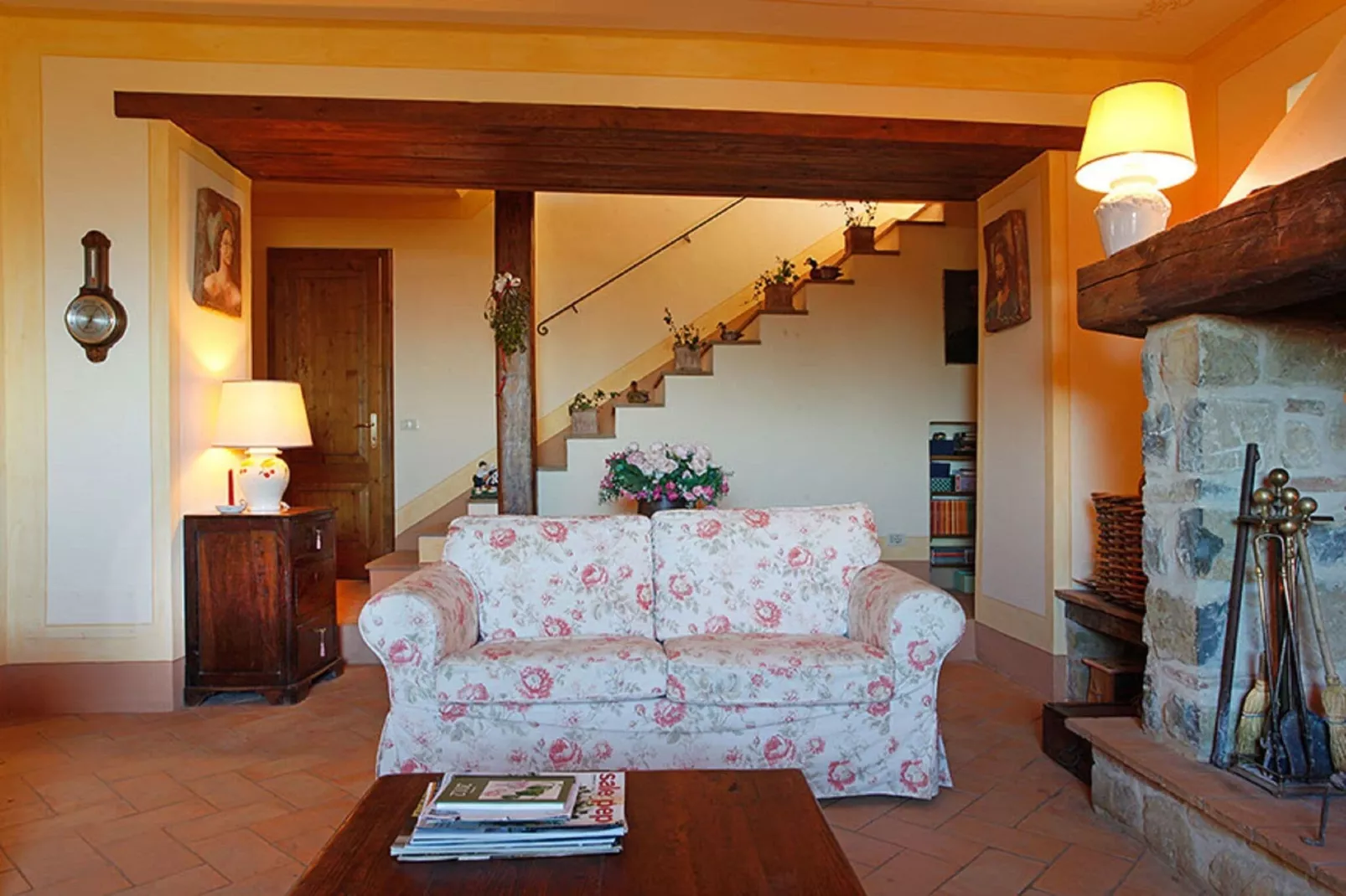Villa La Felce-Living room