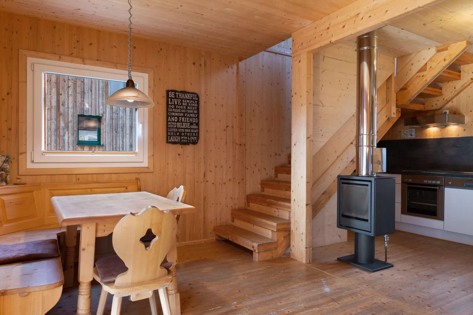 Chalet Sonnenschein-Dining room