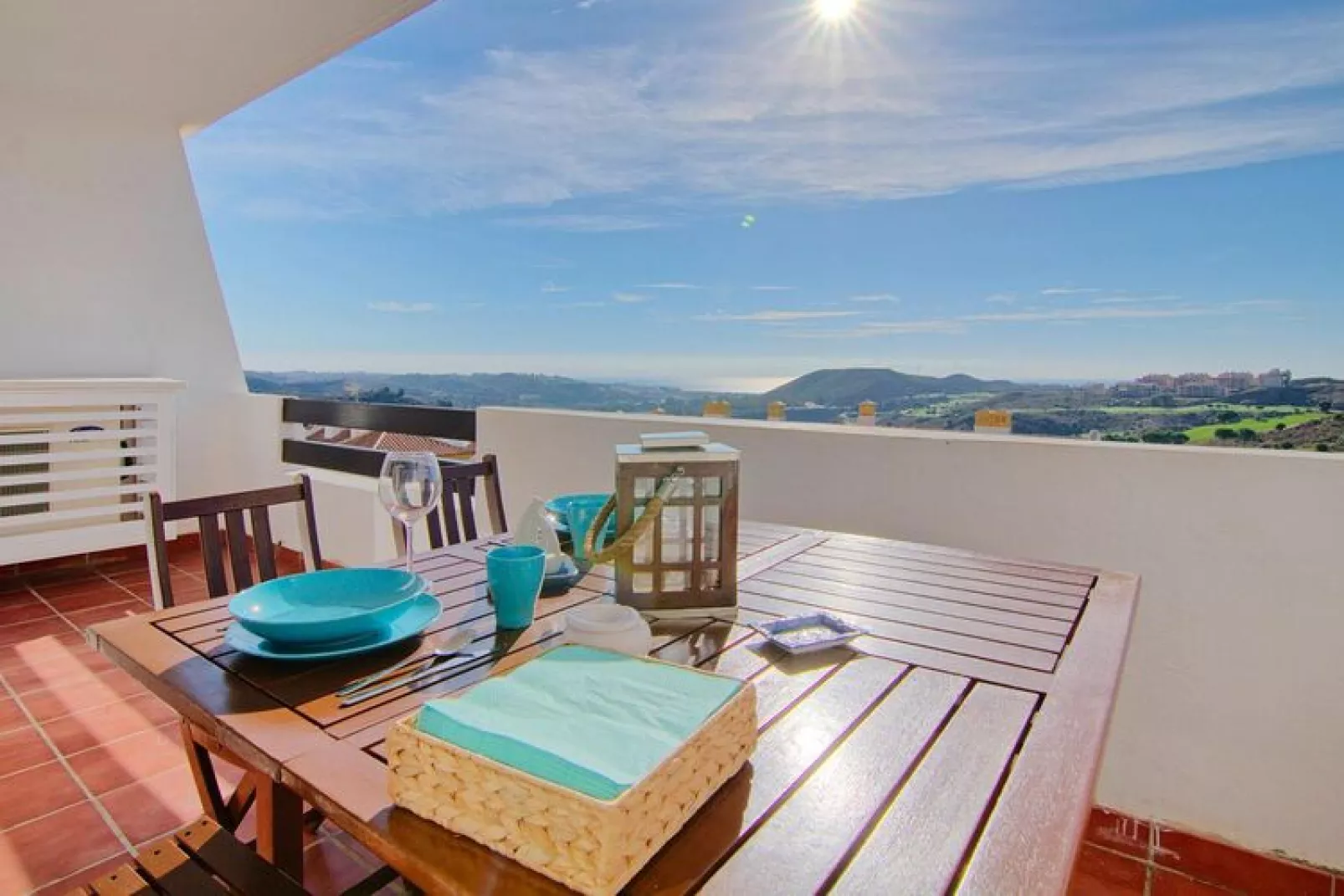 Apto Blue Bay - CT 108-Terrace balcony