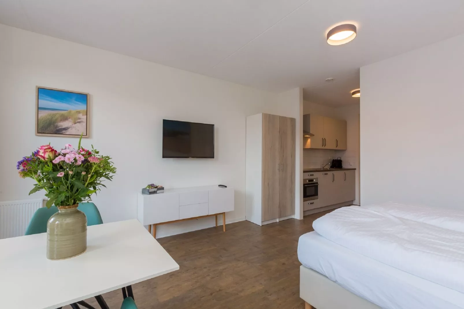 Aparthotel Zoutelande - 2 pers luxe studio - huisdier-Living room