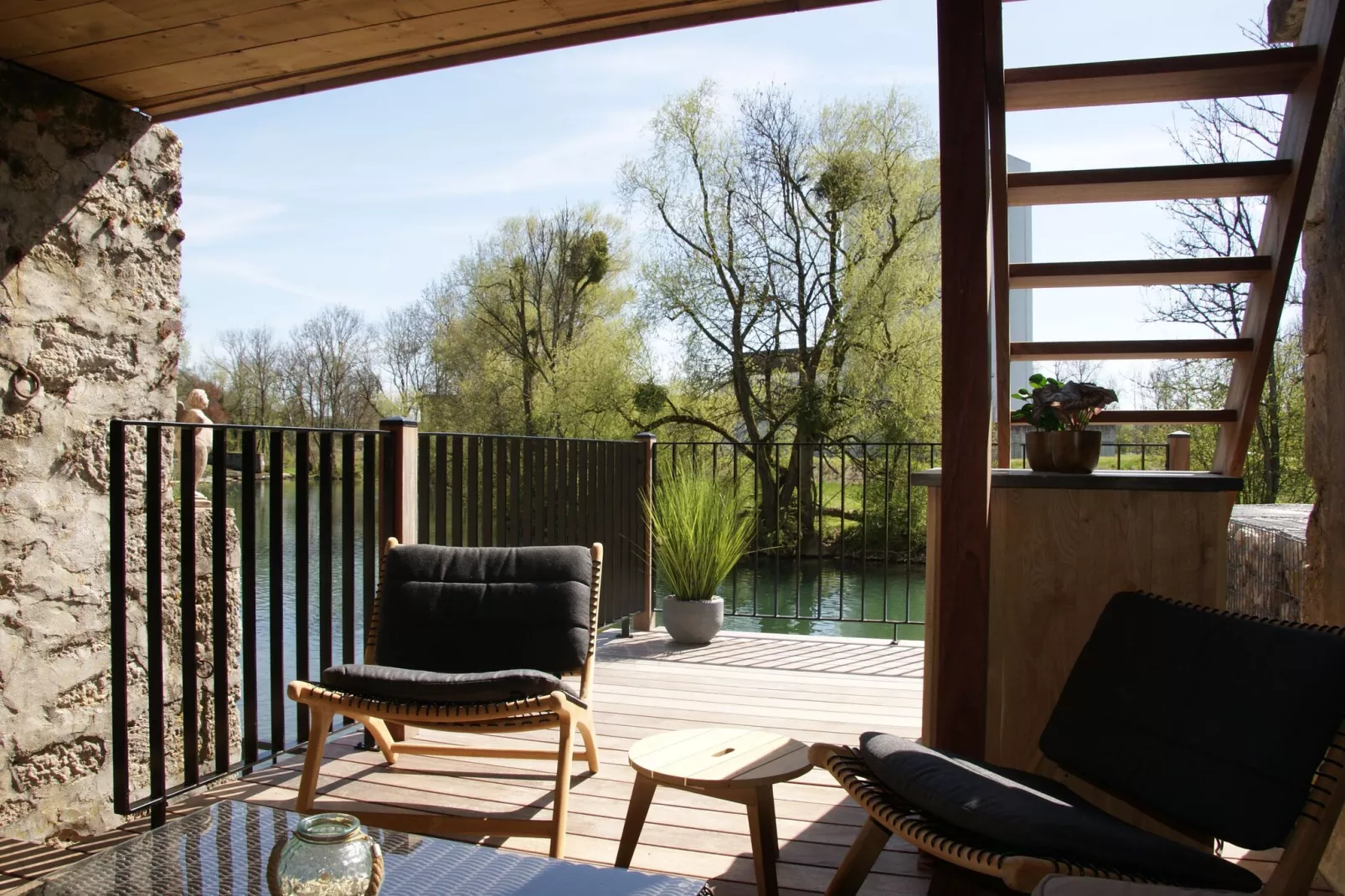Lovely holiday home near Joset Alain-View summer