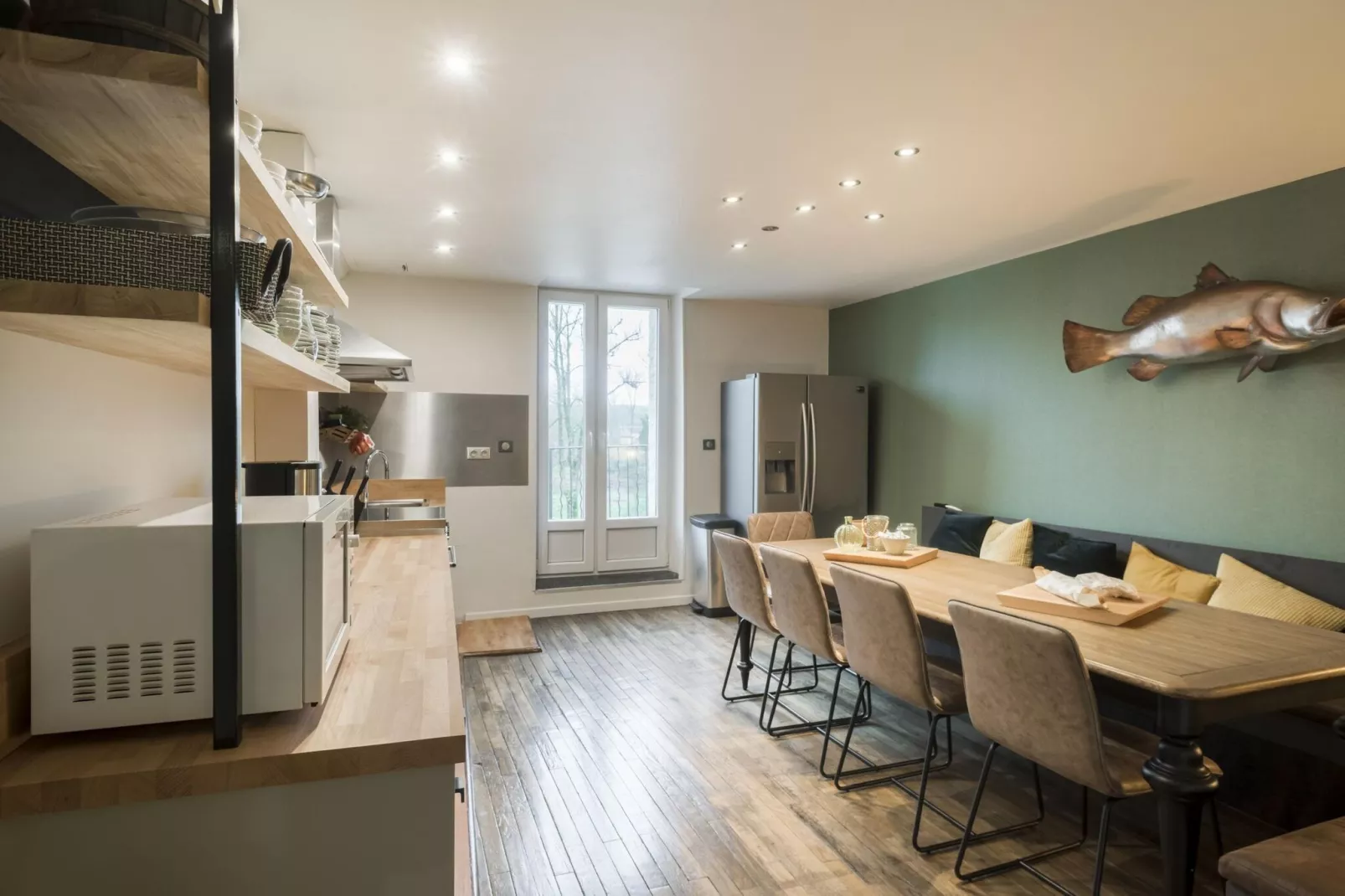 Lovely holiday home near Joset Alain-Dining room