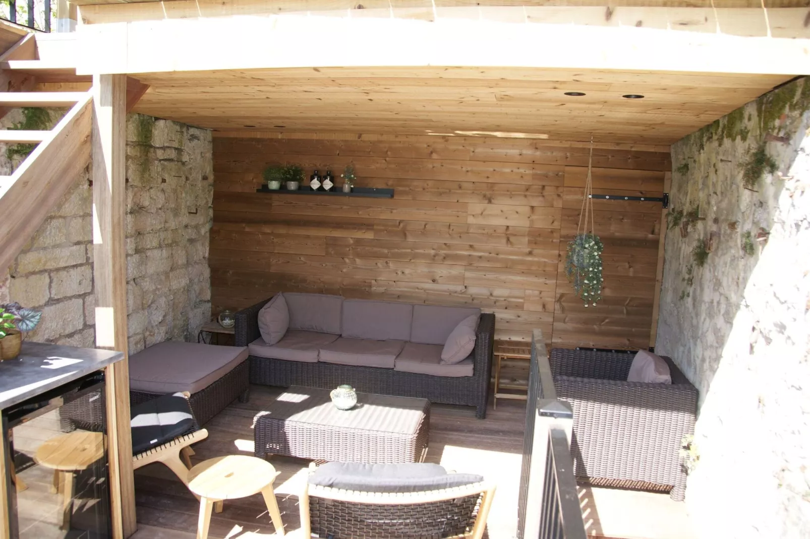 Lovely holiday home near Joset Alain-Terrace balcony