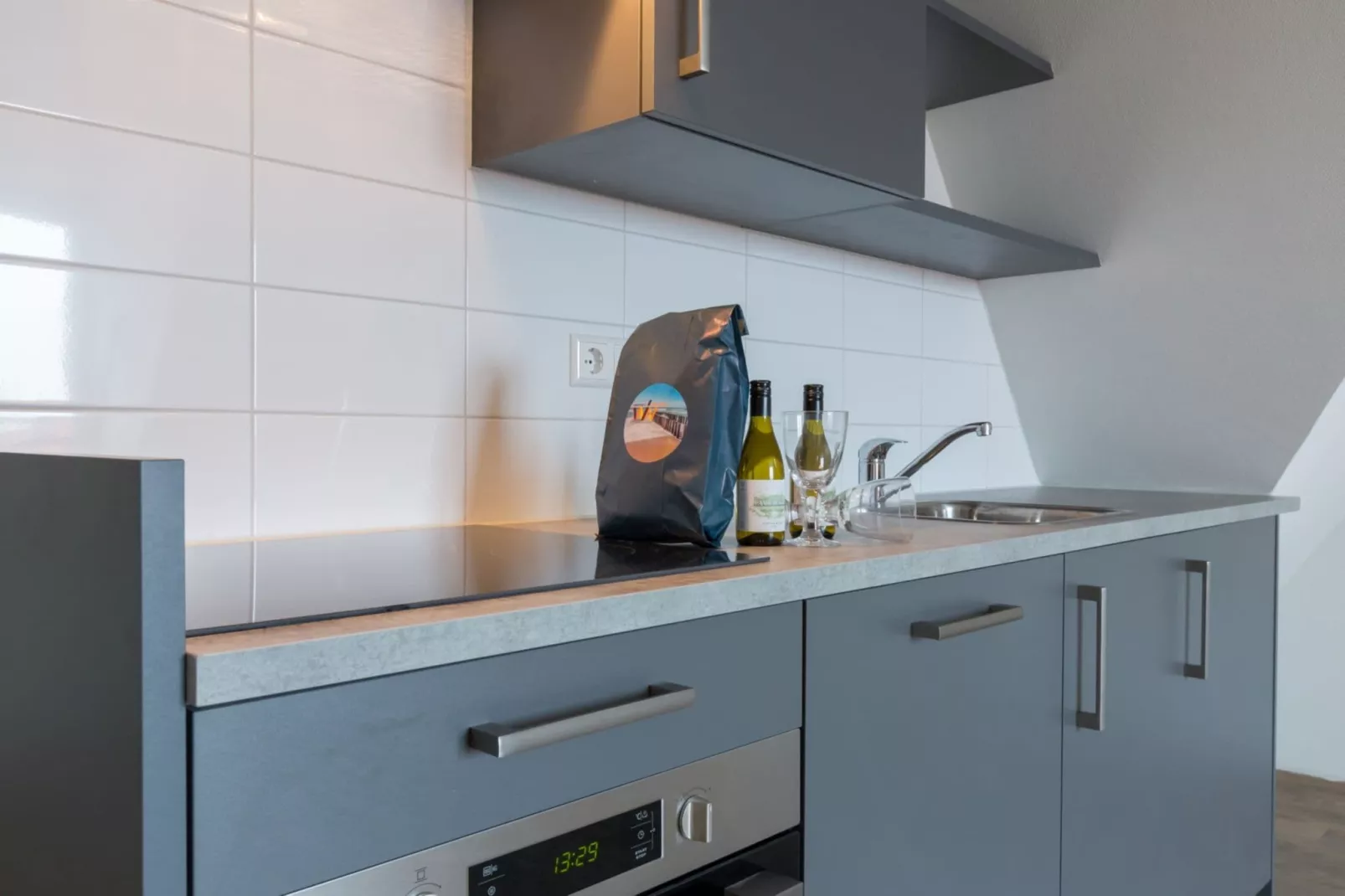 Aparthotel Zoutelande - 2 pers luxe studio - huisdier-Kitchen