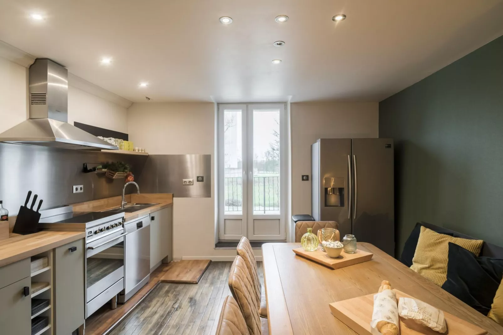 Lovely holiday home near Joset Alain-Kitchen