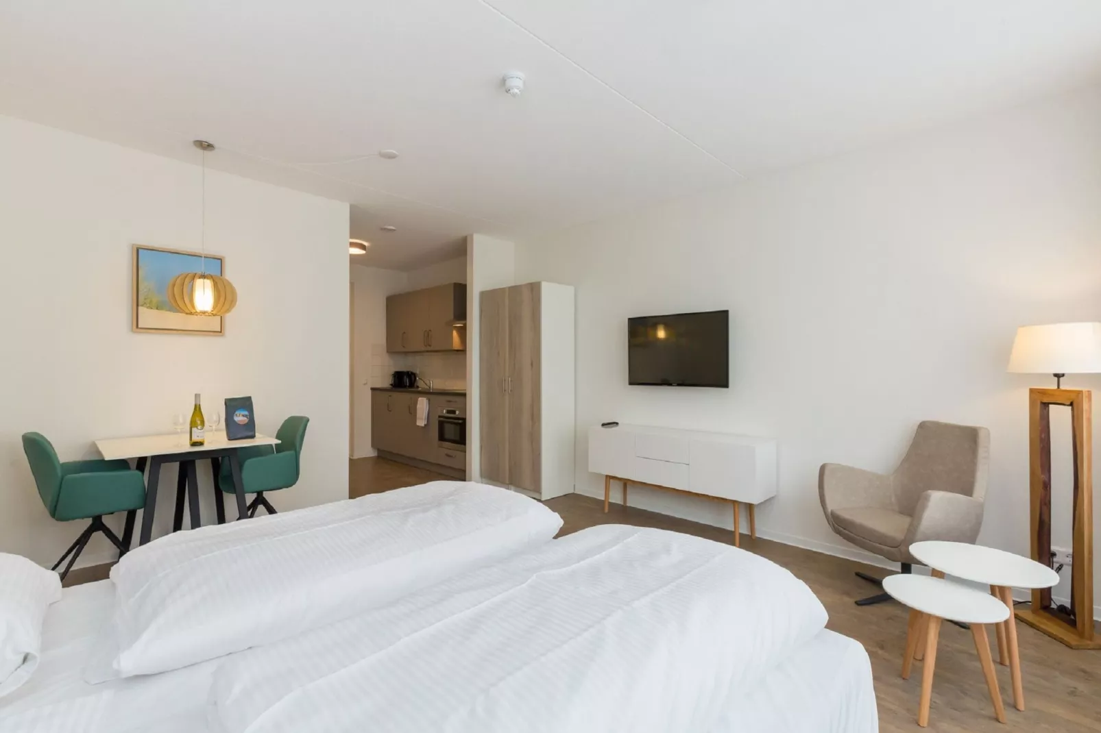 Aparthotel Zoutelande - 2 pers luxe studio - huisdier-Bedroom