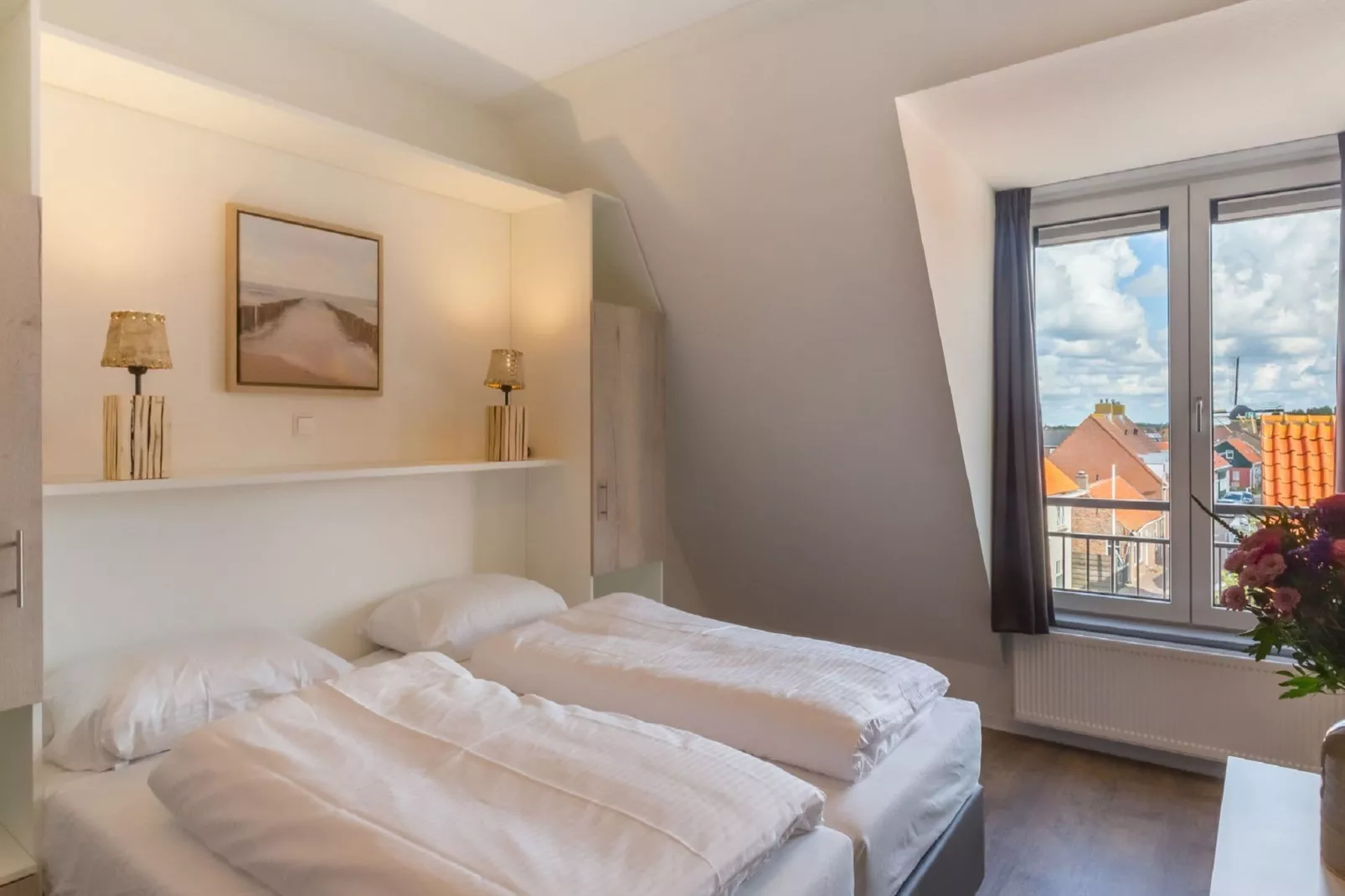 Aparthotel Zoutelande - 2 pers luxe studio - huisdier-Bedroom