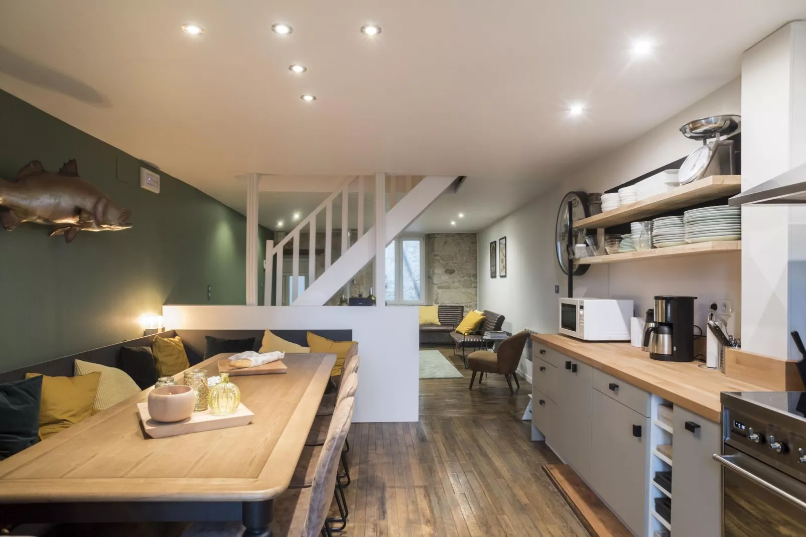 Lovely holiday home near Joset Alain-Kitchen