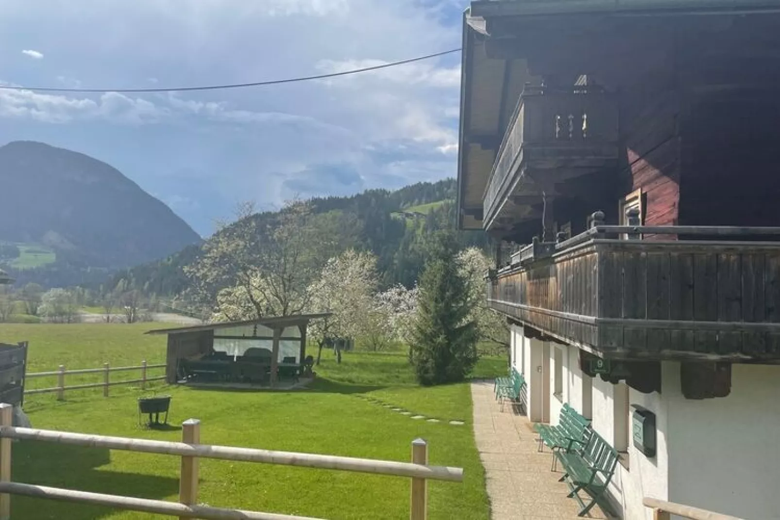 Ferienhaus am Wilden Kaiser-Exterior summer