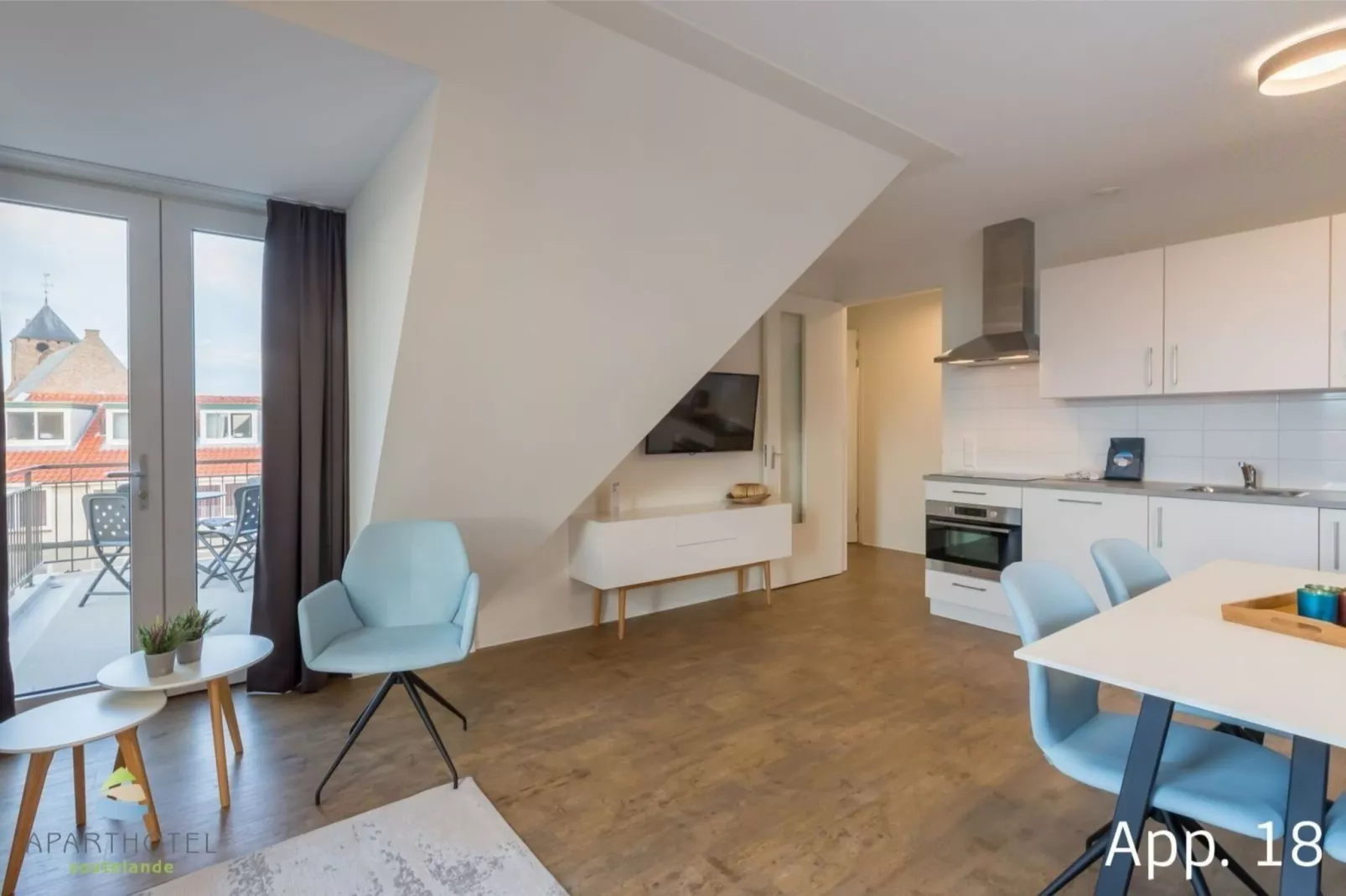 Aparthotel Zoutelande - 6 pers luxe appartement huisdier-Kitchen