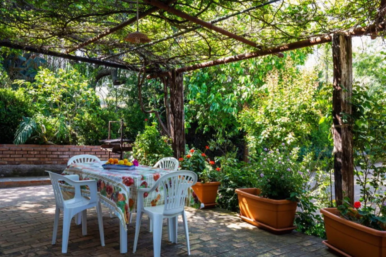Villa Nicola-Gardens summer