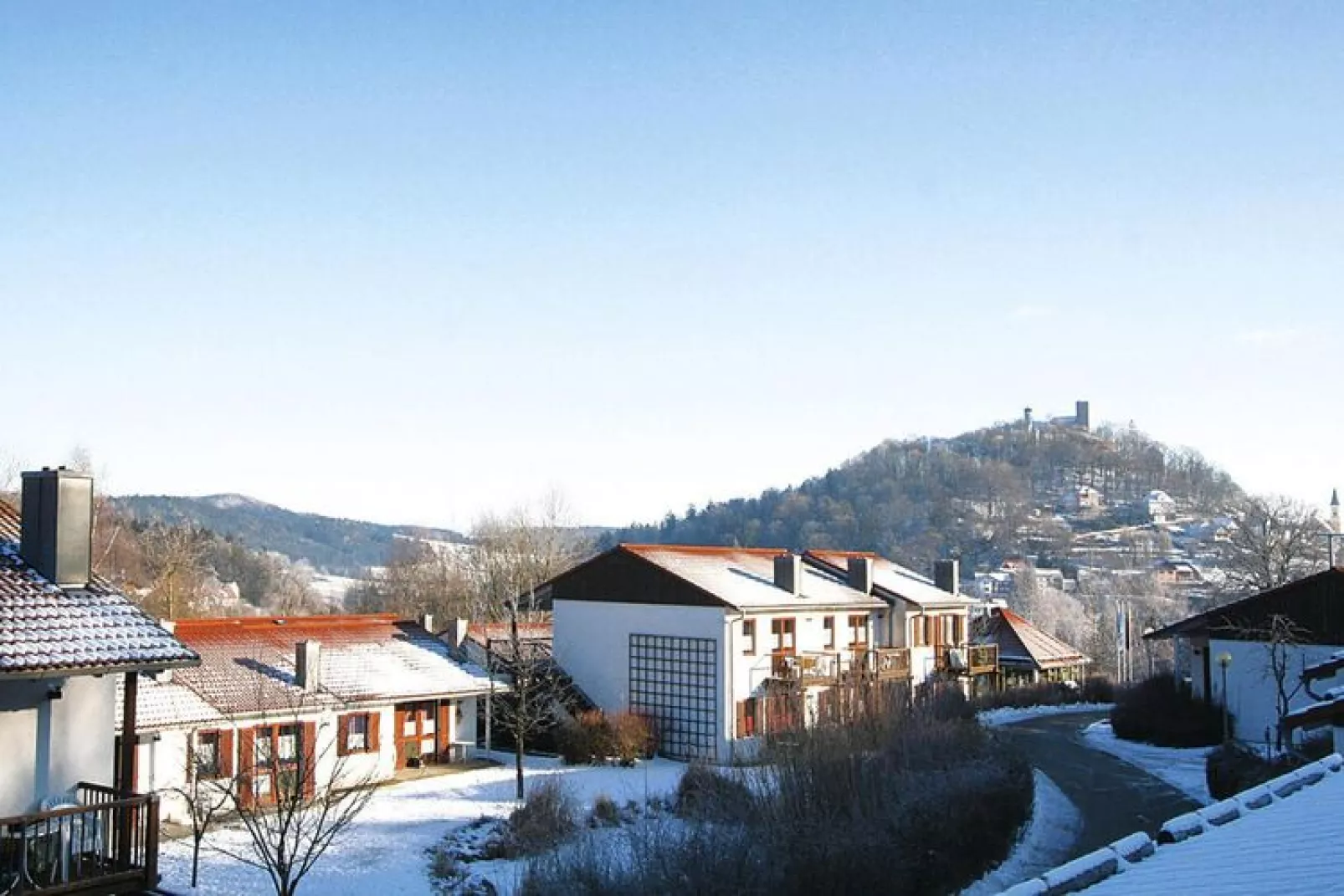Ferienpark Falkenstein-Typ F 74 qm-Exterior winter