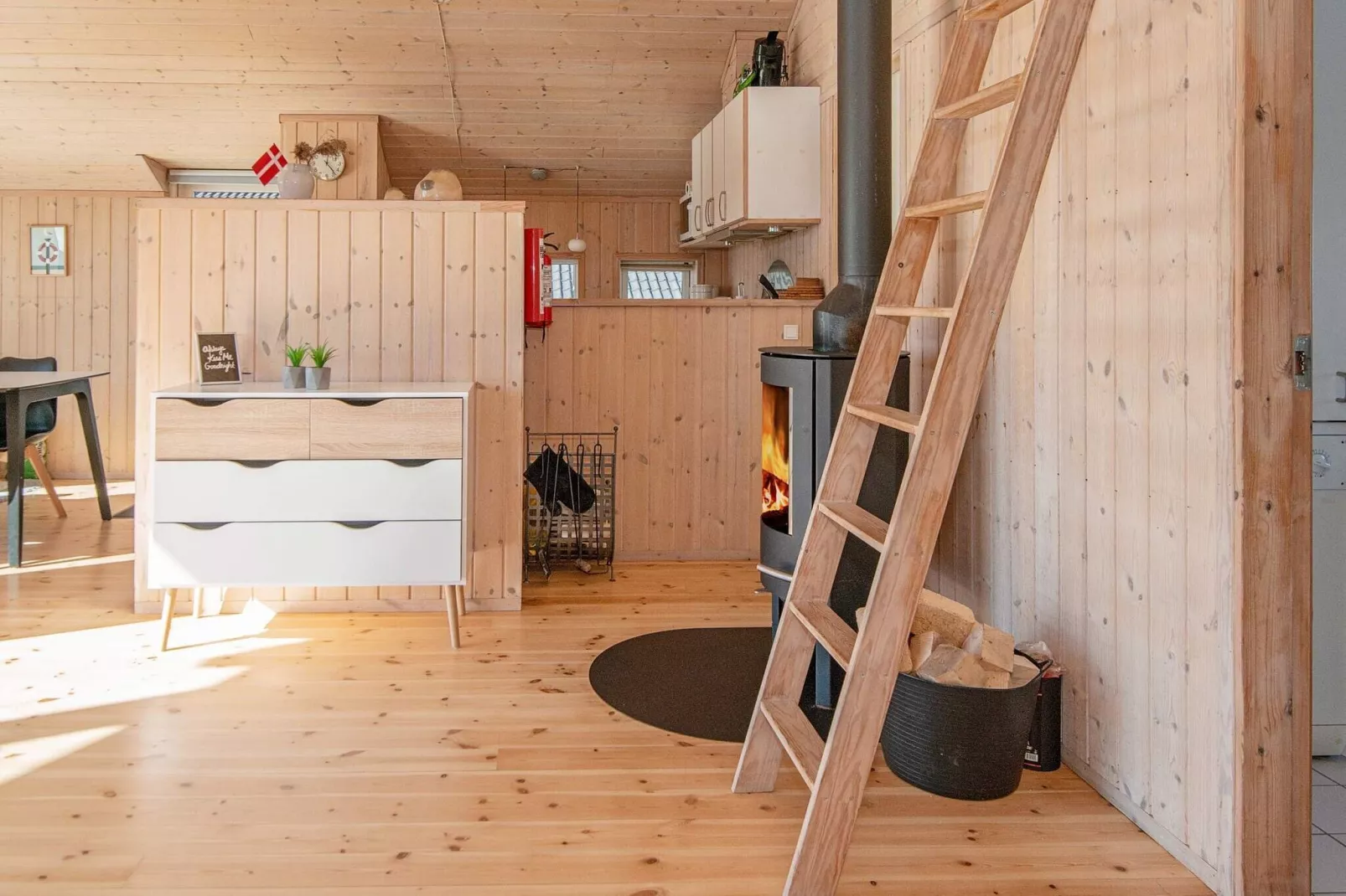 Maison de vacances pour 6 a Ringkøbing-Intérieur