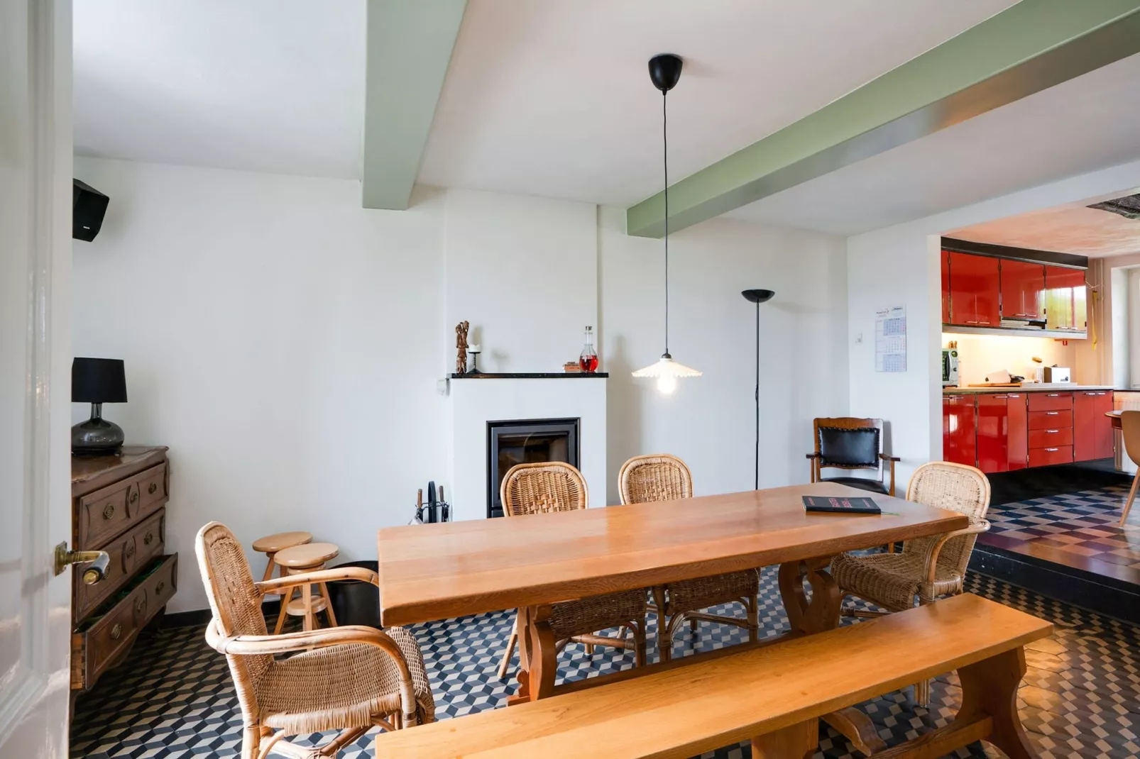 Buitenhuis De Graef-Esszimmer