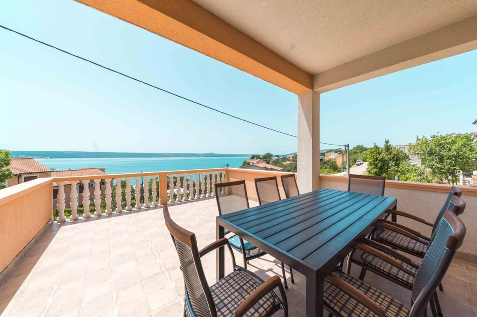 Villa Jasenice-Terrace balcony