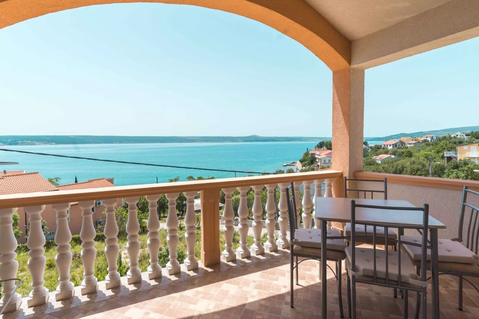 Villa Jasenice-View summer