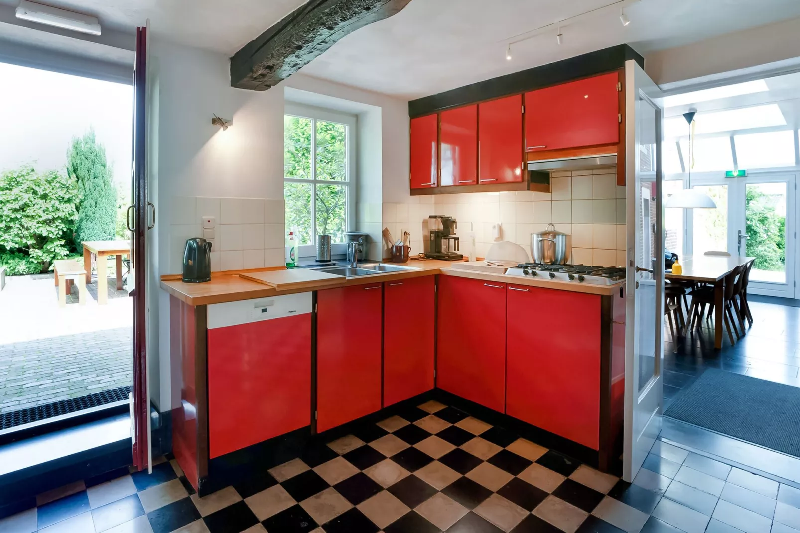 Buitenhuis De Graef-Küche