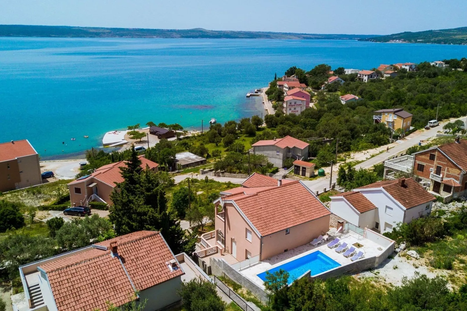 Villa Jasenice-Exterior summer