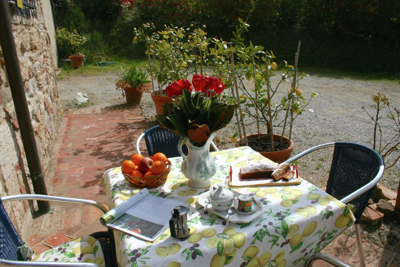 Villa Rapolano-Terrace balcony