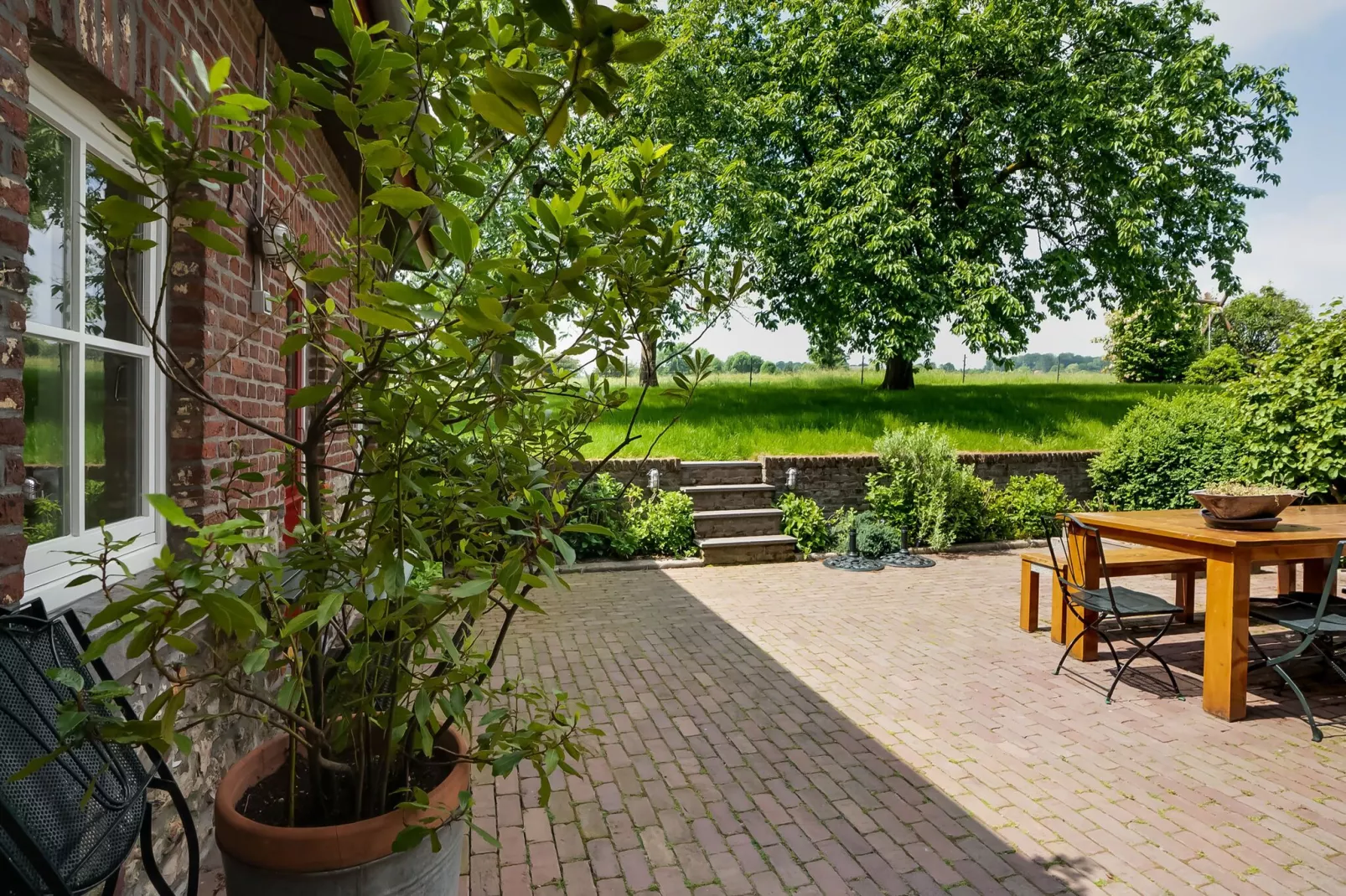 Buitenhuis De Graef-Terrassenbalkon