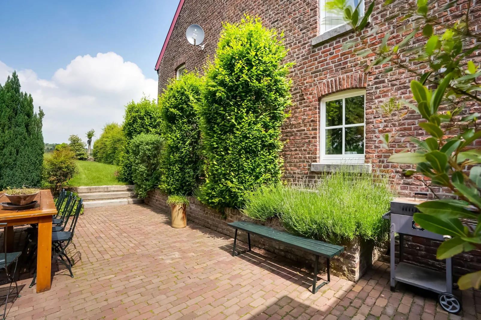 Buitenhuis De Graef-Terrassenbalkon