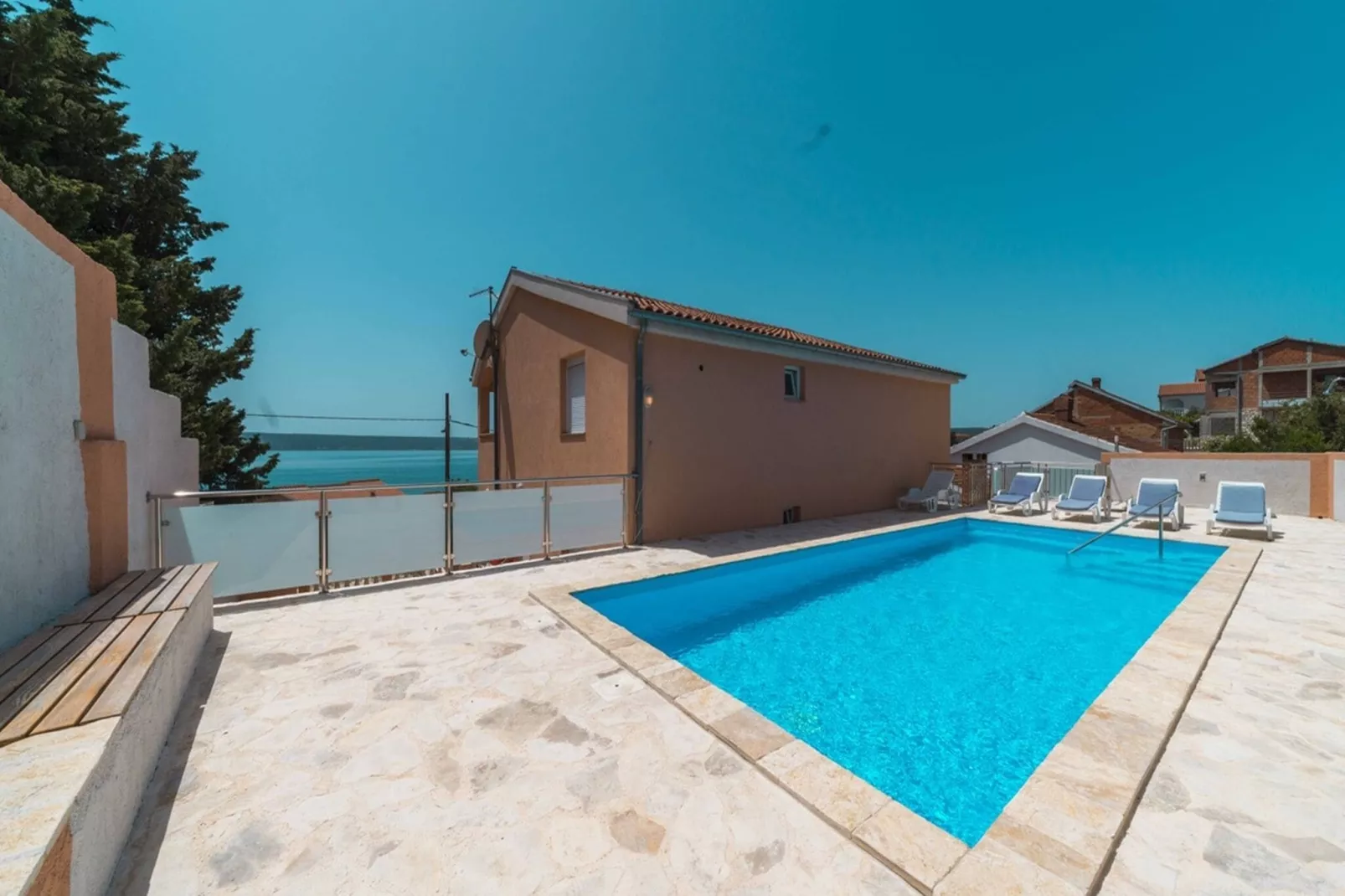 Villa Jasenice-Exterior summer
