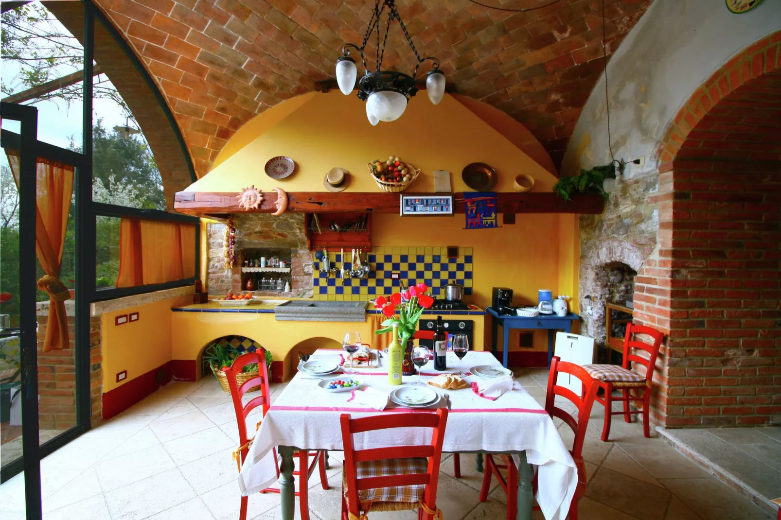 Villa Rapolano-Kitchen