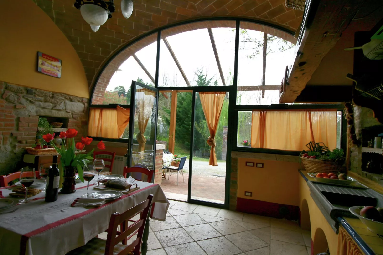 Villa Rapolano-Kitchen