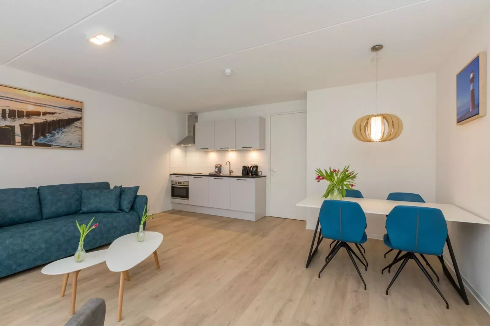 Aparthotel Zoutelande - Luxe 3-persoons appartement-Küche