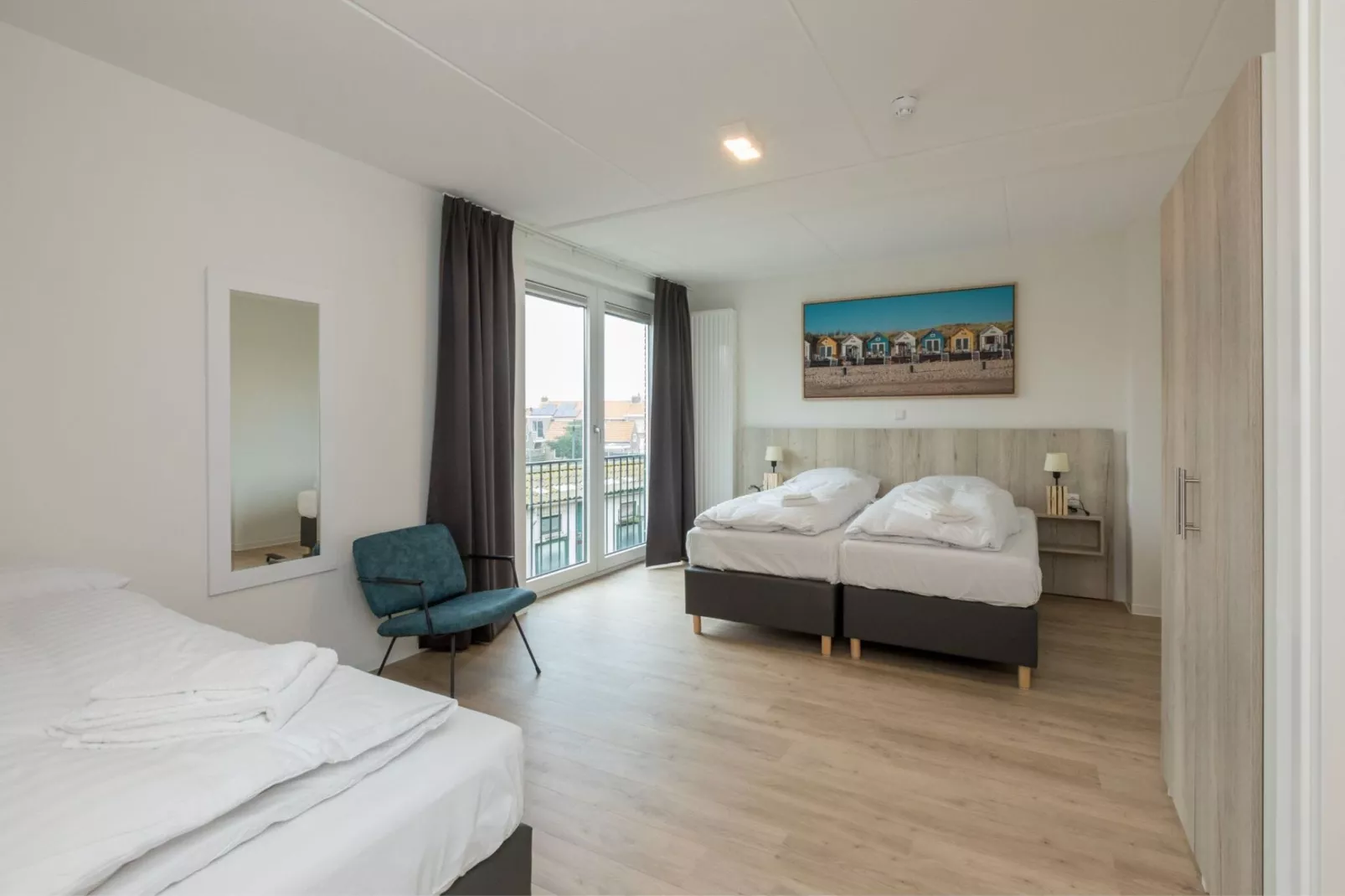 Aparthotel Zoutelande - Luxe 3-persoons appartement-Schlafzimmer