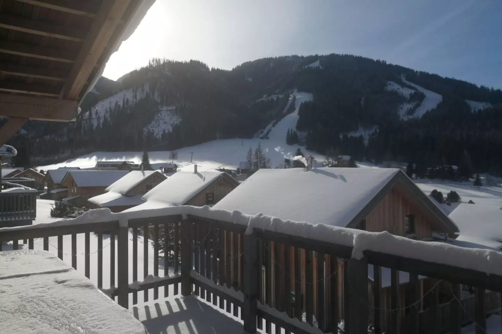 Chalet Hüttenzauber-View winter
