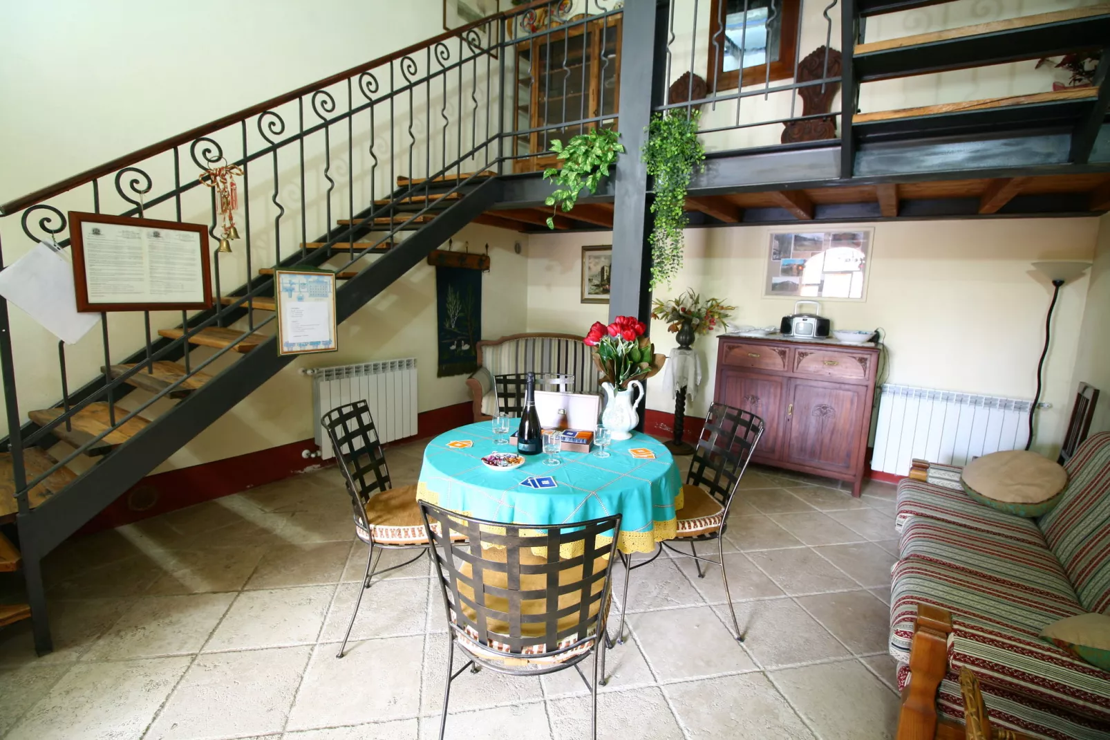 Villa Rapolano-Recreation room