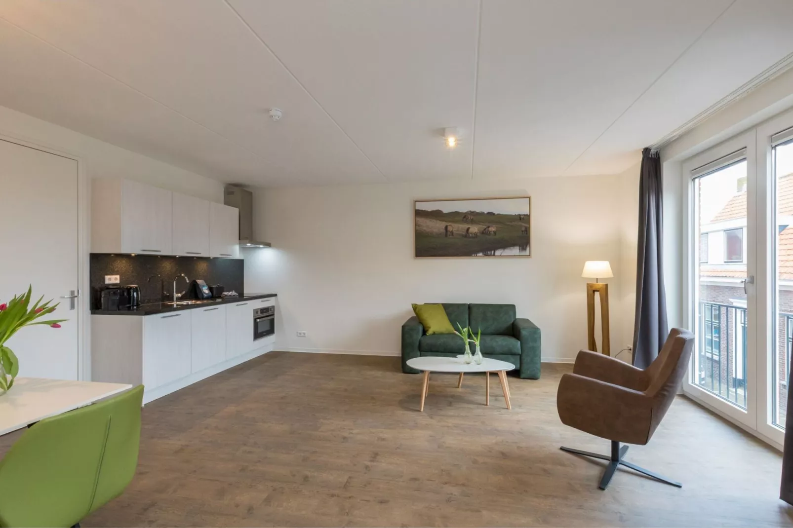 Aparthotel Zoutelande - Luxe 2-persoons comfort appartement-Wohnzimmer
