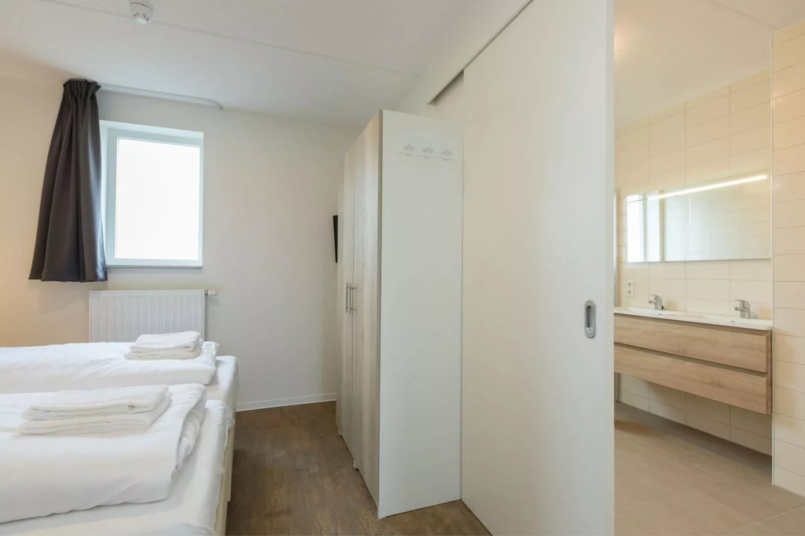 Aparthotel Zoutelande - Luxe 2-persoons comfort appartement-Schlafzimmer