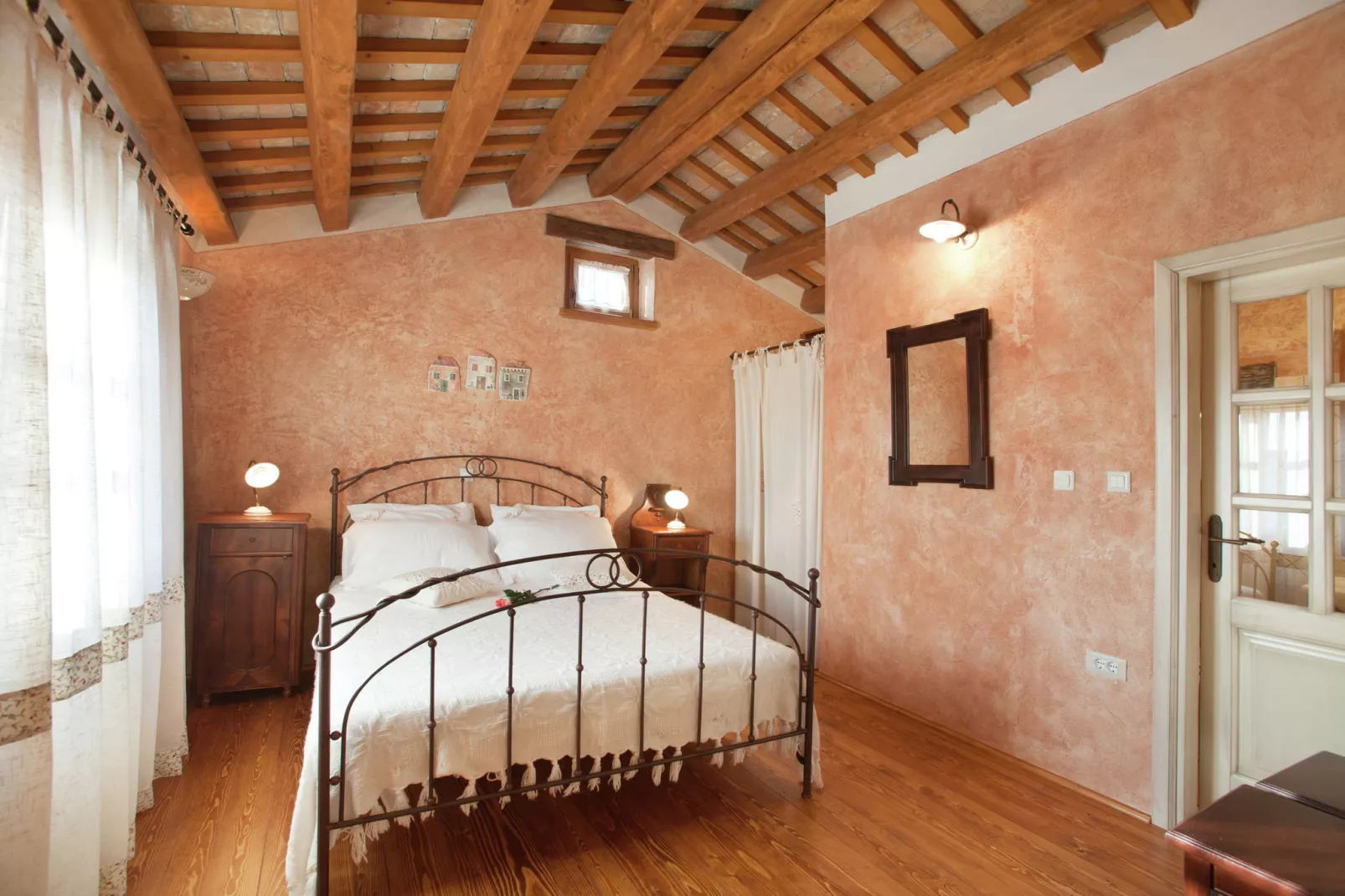Villa Gelci-Schlafzimmer